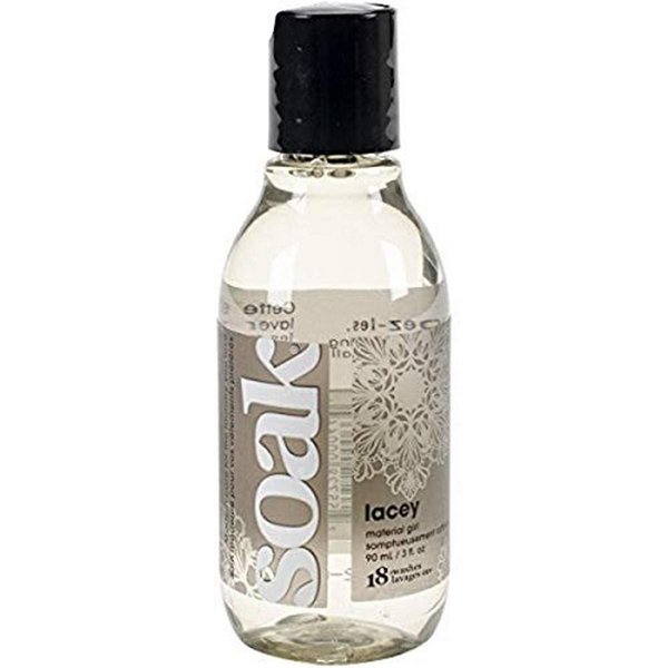 Soak Laundry Soap – No Rinse, Plant Derived Hand Wash Detergent - 88 ml / 3 fl. oz, (Lacey)