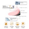 HAIIDOAK Gel Nail Strips (Peachy Pink), 22 Nail Wraps, Long Lasting Self-Curing Gel Nail Stickers, Easy Application, Includes 2 Prep Pads, Nail File and Cuticle Stick Tool for Nails