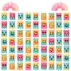Irnushka 120 Pcs Mini Spring Rainbow Coil Party Favors for Kids, Plastic Coil Toys Bulk,Mini Plastic Coil Spring Toy for Easter Egg Filler Party Favor Carnival Prize Birthday Goodie Bag Stuffers