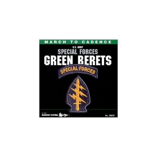 March To Cadence W/ The U.S. Special Forces Green Berets