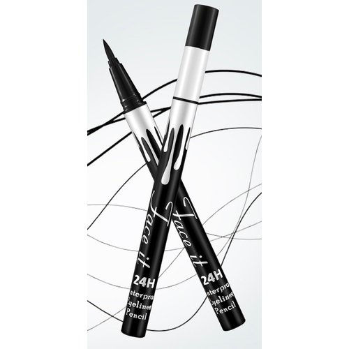 kill black 24h waterproof eyeliner pencil -black color