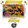 New Years Eve Party Supplies 2025, Happy New Years Decorations 2025, NYE Decorations, New Years Eve Decorations Include New year Balloons Banners Cake Toppers