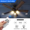 FAN53T Ceiling Fan Remote Control Replacement,Universal Remote for Harbor Breeze,Hampton Bay,Hunter,Honeywell,Westinghouse,Replace FAN-53T FAN-35T FAN-11T KUJCE9103 CHQ8BT7030T CHQ7030T UC7030T