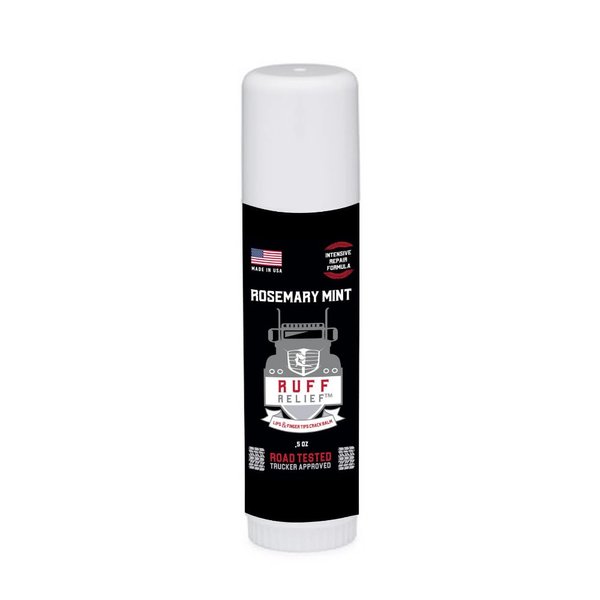 Lip and Finger Tips Crack Repairing Balm, Rosemary mint .5 oz - chapstick with lip treatment Formula of Sunflower Seed Oil and Candelilla Wax - Free of Sulfates, Parabens, and Synthetic Colorants