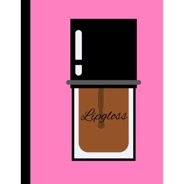 lip gloss journal brown lip gloss journal lip gloss lovers notebook