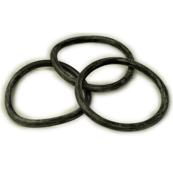 Hoover Convertible Upright Vacuum Cleaner Belts, Fits: All Hoover Uprights Where The Belt Rides in The Center of brushroll, 3 Belts in Pack