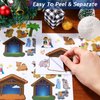 468 Pcs Nativity Scene Stickers Make a Nativity Jesus Birth Scene Stickers Christmas Nativity Crafts for Women Religious Stickers Nativity Party Favor for Christmas Wall Window Home Decor,24 Sheets
