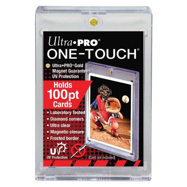 1 (One) 100pt Ultra Pro One-Touch Magnet Card Holder for Thicker Baseball and other Trading Cards