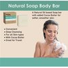 B4Nine Natural Soap Bar - Deep Cleansing and Hydration for All Skin Types - Nourishing with Coconut Oil and Cocoa Butter - Blank Slate, 4.5 oz