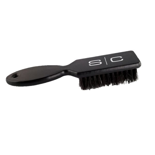 StyleCraft Professional Barber Fade Brush, Beard Brush, Cleaning Brush for Clipper Tools