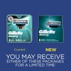 Gillette Mach3 Razor Refills for Men, 4 Razor Blade Refills