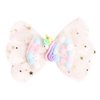 Lurrose 4pcs Easter Hair Bows Cartoon Lollipop Rabbit Bowknot Hairpins Hair Barrettes Mesh Party Headwear for Women Girls