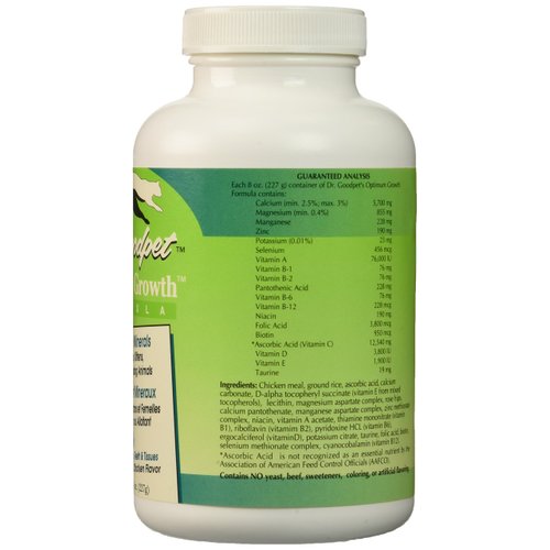 Dr. Goodpet Optimum Growth - All Natural Kitten & Puppy Care Multi-Vitamin/Mineral Powder