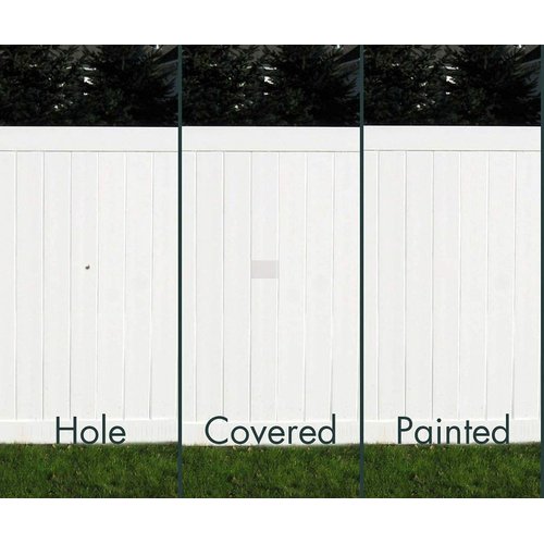 Guppyhill Vinyl Siding Repair Kit, Cover Any Cracks, Holes, or Blemishes on Vinyl Siding (24 Patches)