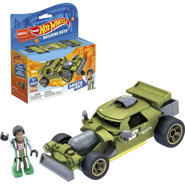 Hot Wheels Mega Construx Aristo Rat Construction Set, Building Toys for Kids