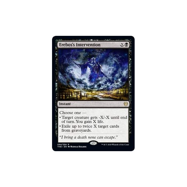 Magic: The Gathering - Erebos's Intervention - Foil - Theros Beyond Death