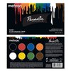 Mehron Makeup Paradise Makeup AQ 8 Color Basic Palette | Magnetic Refillable Body Paint & Face Paint Palette | Professional Water Activated Makeup for Costumes, SFX, Halloween, & Cosplay