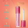 Juvia's Place Lip Gloss So Glazed - Clear, Pink Shimmer, 16 oz, Plump, Glides on Richly Glossy and Smooth, Long Lasting Non-Sticky Luscious High Shine