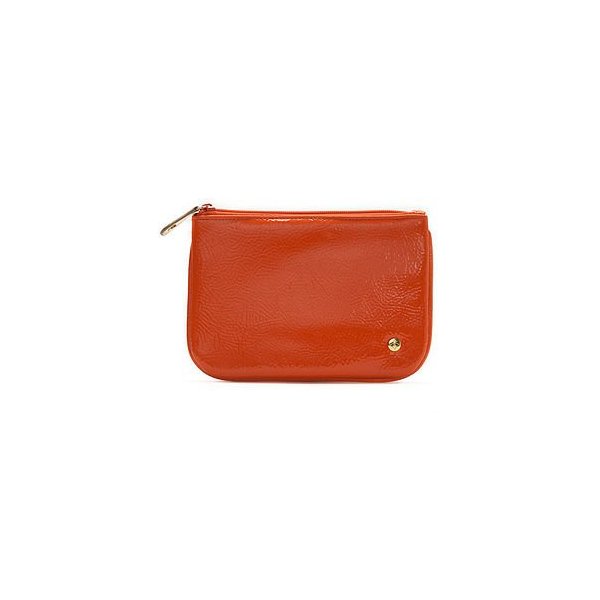 Stephanie Johnson Malibu Collection, Orange, Medium Flat Pouch, 1 ea