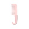 Gimme Beauty - Pink Detangling Shower Comb With Grip Handle - Wide Tooth Comb Great for Wet Brushing & Untangling Curls - Big Comb Easily Distributes Hair Care Products for Dry & Wet Hair (1 Count)