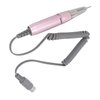 Electric Nail Drill Pen Machine, Efile Nail Drill Handle Handpiece Adjustable 3000RPM Metal Pro Nail File Handle Polishing Manicure Pedicure Accessories for Nail Care Home Salon DIY