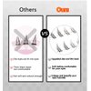 Bottom Lash Clusters Crescent Shape DIY Eyelash Extension 90Pcs Lower Individual Lash Clusters Clear Band Wispy Natural Clusters(7mm) Matched Thin to Thick Lash Clusters Natural Eye Makeup Effect