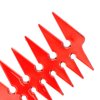 Wide Tooth Comb, Double Sided Comb 7.9 x 3.1 x 0.2 in Wide Tooth Detangling Comb Men Styling Comb Barber Accessories for Hair Styling Salon Home Use (Red)