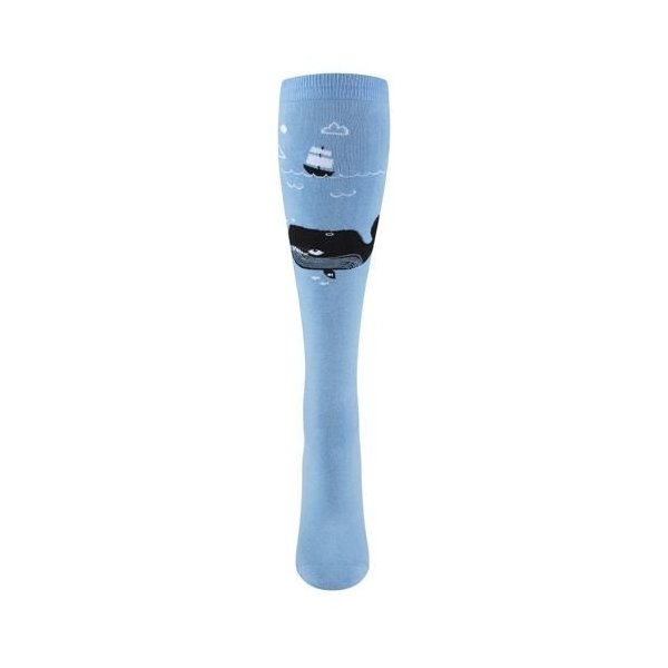 Animewild Sock It to Me Whale & Ship Knee High Socks