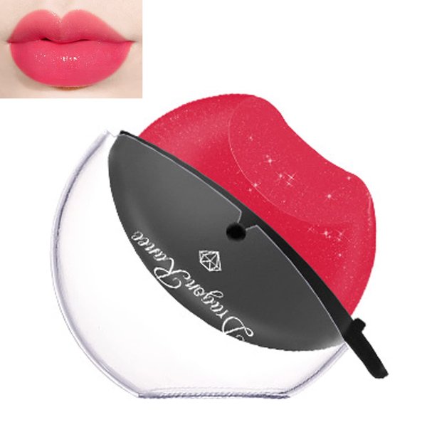 paminify Lazy Lipstick, Pearl Lipstick Magic Color Changing Lipstick,Labiales Magicos Waterproof Moisturizing Lipstick,Long Lasting Lip Stain Non-Stick Cup Lip Shape Smooth Lipstick for Women,Red