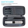 TUDIA EVA Empty Portable Travel Easy Carrying Hard Storage Case for Mini Travel Size Hair Straightener/Hair Curler/Hot Air Brush [CASE ONLY]