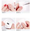 MOIBASE Gel Nail Polish Remover tools 540 PCS Lint Free Nail Wipes Cotton Pads Nail Remover Pads PA-002
