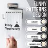 52nd Birthday Decorations Toilet Paper for Men & Women - Funny Design Novelty Great Hilarious Gag Gift – Eco-Friendly, Ultra Soft & Comfortable – Perfect for Birthday Christmas & Party Supplies