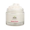 Sia Botanics Rescue Face Cream (65g/2.3oz Glass Jar) | Facial Moisturizer w/Prickly Pear Cactus, Aloe Vera, Green Tea Extract | Natural, Clean, Botanical Skincare for Women
