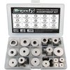 Fender Washers for Screws — 225Pcs Washers Assortment, Washers for Bolts in 15 Different Sizes (M2 M2.5 M3 M4 M5 M6 M8 M10 M12)—Stainless Steel Washers for Home & Industrial Usage