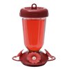 Perky-Pet 135TF “Perky’s Finest” 16 oz Plastic Top Fill Hummingbird Feeder, Red