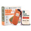 Duke Cannon Tactical Scrubber - Big American Bourbon Soap | U.S. Military-Grade Soap Pouch with Coarse & Soft Mesh | Oak Barrel Scented 10 oz