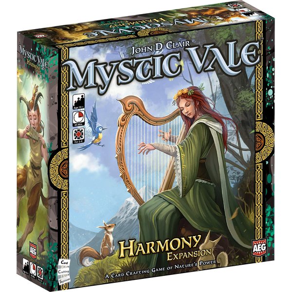 AEG Mystic Vale Harmony Expansion - Card Game,Card-Crafting,Protect Nature with Magic Power,Unique Clear Cards,2 to 4 Players,45 Minute Playtime,Ages 14 and Up,Alderac Entertainment Group (AEG)