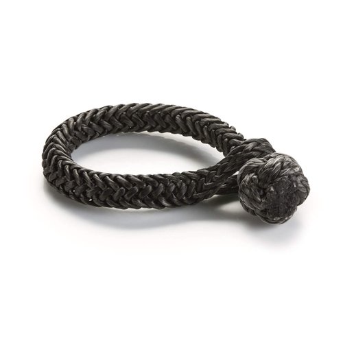 WARN 102556 Spydura Soft Shackle Synthetic Rope, 3/8" Diameter, Black