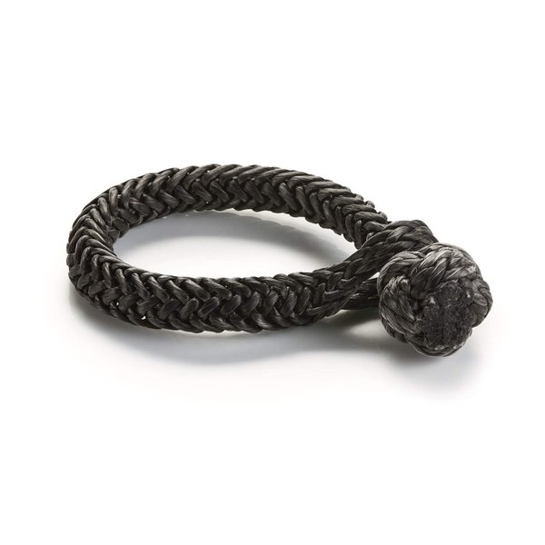 WARN 102556 Spydura Soft Shackle Synthetic Rope, 3/8" Diameter, Black