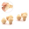 DANNEASY 16Pcs Replaceable Latex Sponge Head For Nail Sponge Pen Ombre Nails Nail Design Tools Liquid Latex for Nails Manicure Brush Nail Accessories