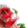18 Pcs Hawaiian Flower Headband Wristbands Luau Tropical Crown Wreath Headpiece Leaf Bracelets Women Hawaii Hair Hoops Floral Hair Bands Summer Beach Vacation Pool Party Decorations Favors Supplies