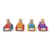 3 Piece Tegu Magnetic Racer Building Block Set, Poppy