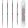 Nail Dotting Tool, 4 PCS Professional Nail Art Dotting Tool Ball End Nail Dotting Tool for Painting Nail Design Pattern Embossing，Art Dot Tools