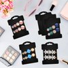Mototo 200 PCS Hair Clip Bow Display Cards Hair Barrettes Jewelry Display Holder Rectangle Paper Cardboard for Hair Accessories Display and Organizing, 4 x 3 Inches (Black)
