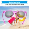 Kids Sunglasses Bulk Party Favors - 24 Packs Boys Girls Sunglasses for Kids Age 3-8 with UV 400 Protection, Neon Sunglasses for Kids Party Beach Pool Birthday Party Supplies, Great Gift for Kids