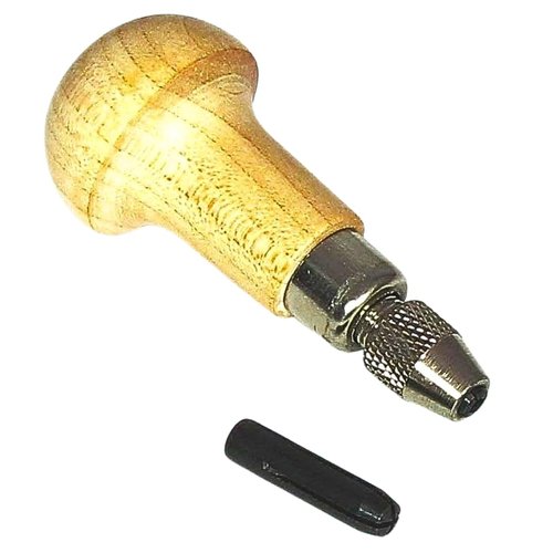 Buyohlic Wood Working Easy Palm Grip Pin Vice Vise/Capacity starting from 0 to 3 mm (Round)
