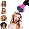 Universal Collapsible Hair Dryer Diffuser Attachment- Salon Grade Tool,Lightweight Foldable Portable Travel Folding Design Fit Most of Blow Dryers-PinkPink