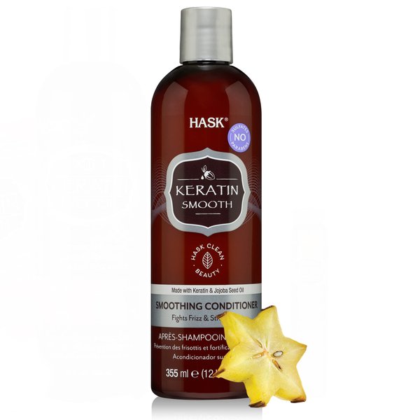 Hask Keratin Protein Smoothing Conditioner, 12 Ounce