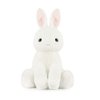 WEIGEDU Rabbit Bunny Stuffed Animals Plush Toys with Pink Ears for Kids Girls Boys Girls Babies Birthday Easter Christmas Bedtime Gifts, Off White