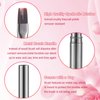 3Pcs Nail Art Clean-Up Brushes Set, Cleaning Mistake Polish On Cuticles Angled Round Flat Brush Acetone Resistant For Manicure Painting Design Cleaner Remover Tool Professional DIY